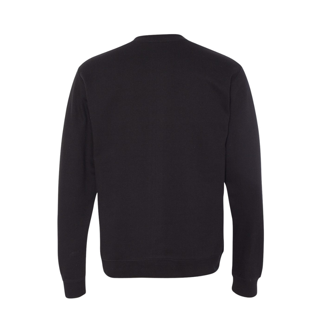 MIDWEIGHT CREWNECK SWEATSHIRT - ESTD. LOGO - BLACK / SAND | Dr