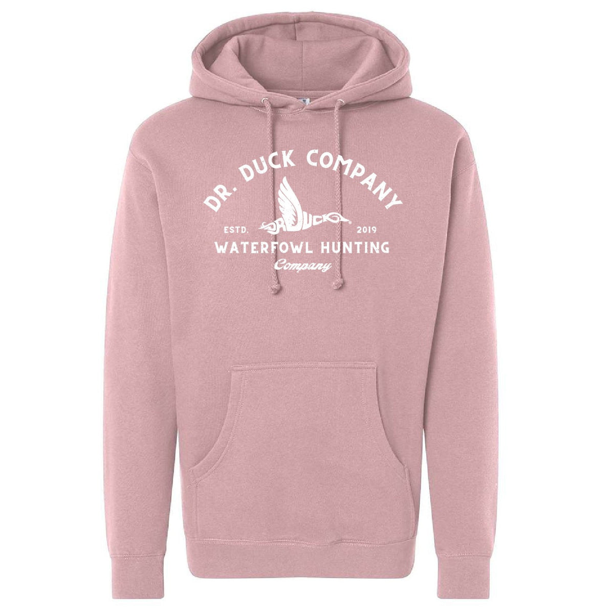 ESTD. HEAVYWEIGHT STANDARD HOODED SWEATSHIRT - DUSTY PINK | Dr