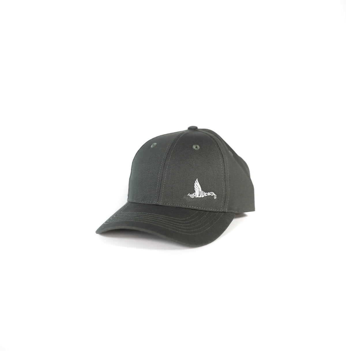 Snap Back Hat - CHARCOAL/BLACK