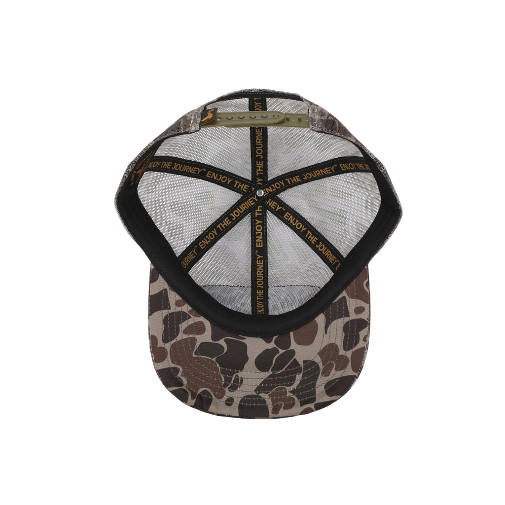 COMPANY PATCH VINTAGE CAMO SCOUT SNAPBACK BLACK WHITE Dr