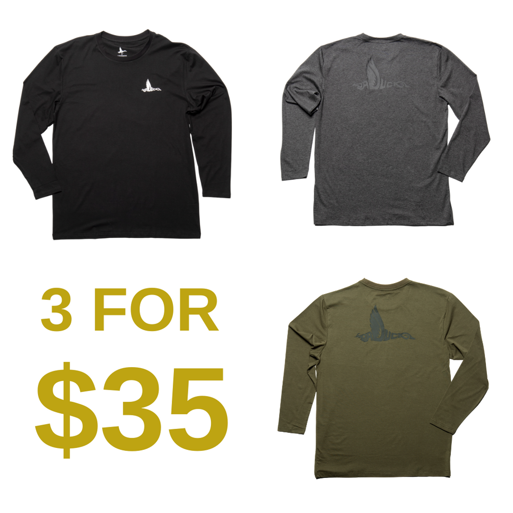 3 For $35 Original Long Sleeve Shirt Combo