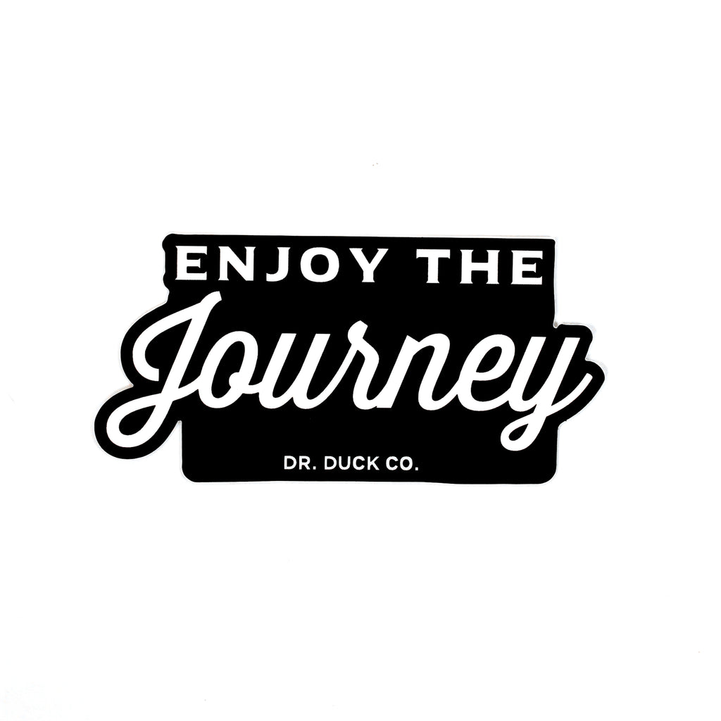 DR. DUCK CO. "ENJOY THE JOURNEY" DECAL