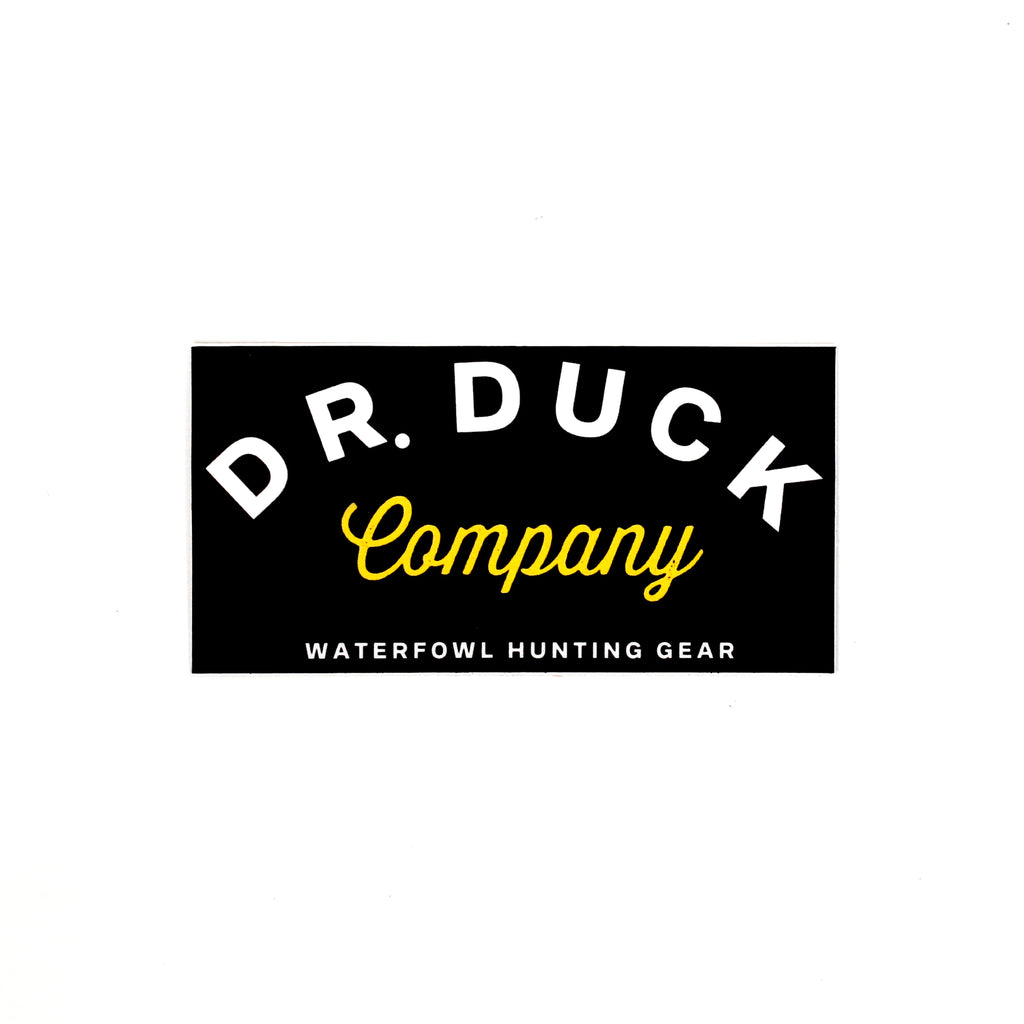 DR. DUCK CO. OLD SCHOOL COMPANY DECAL