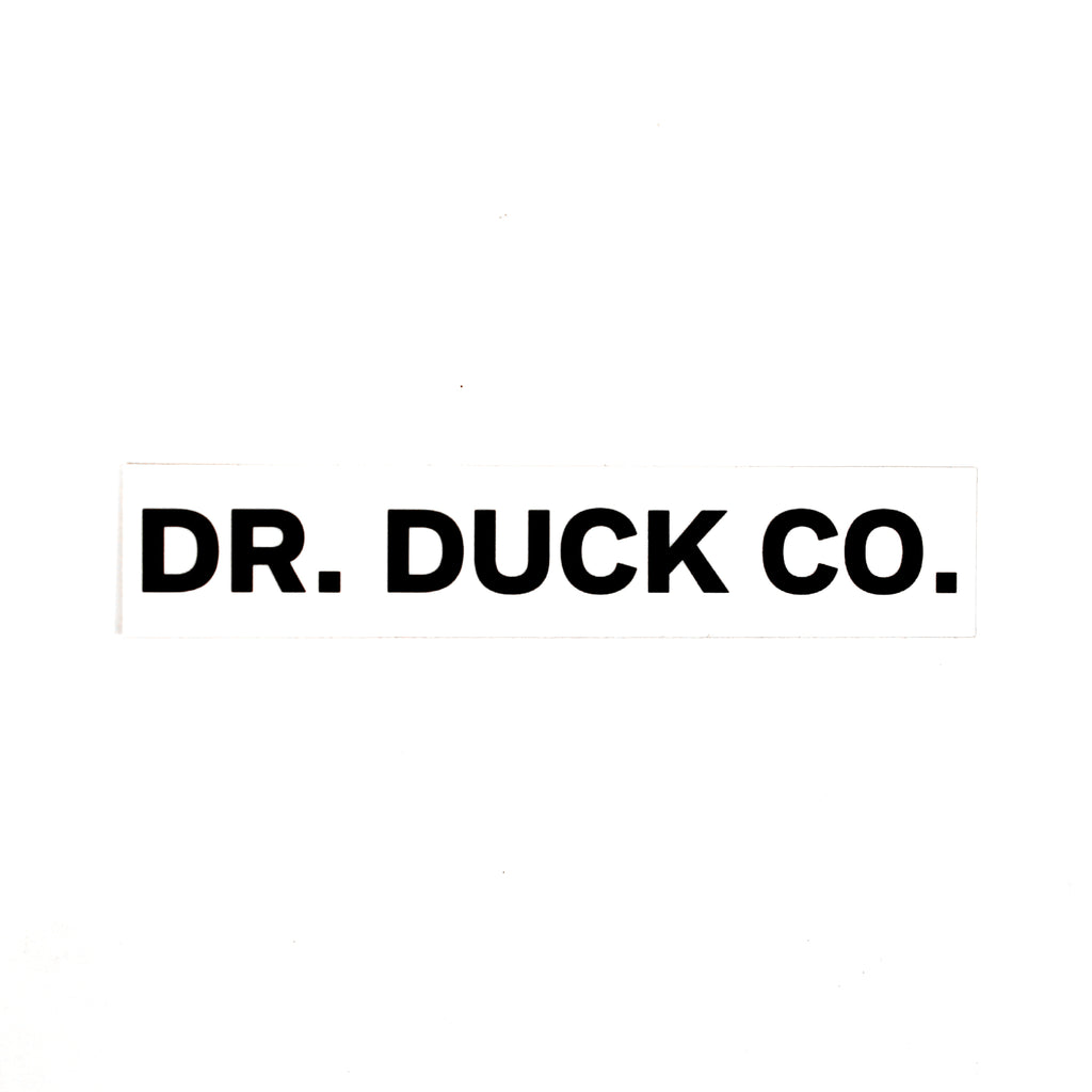 DR. DUCK CO. DECAL