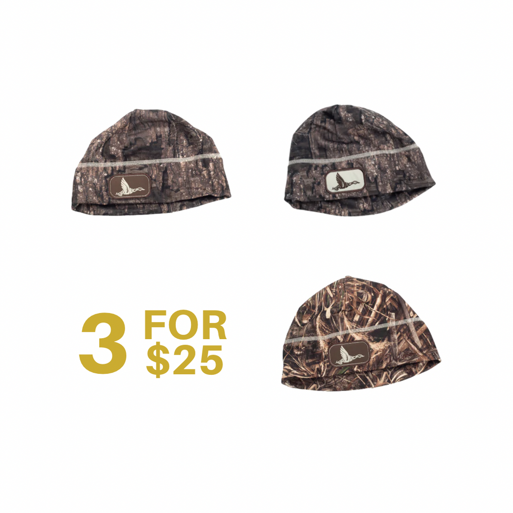 3 For $25 Realtree Camo Beanie Hat Combo